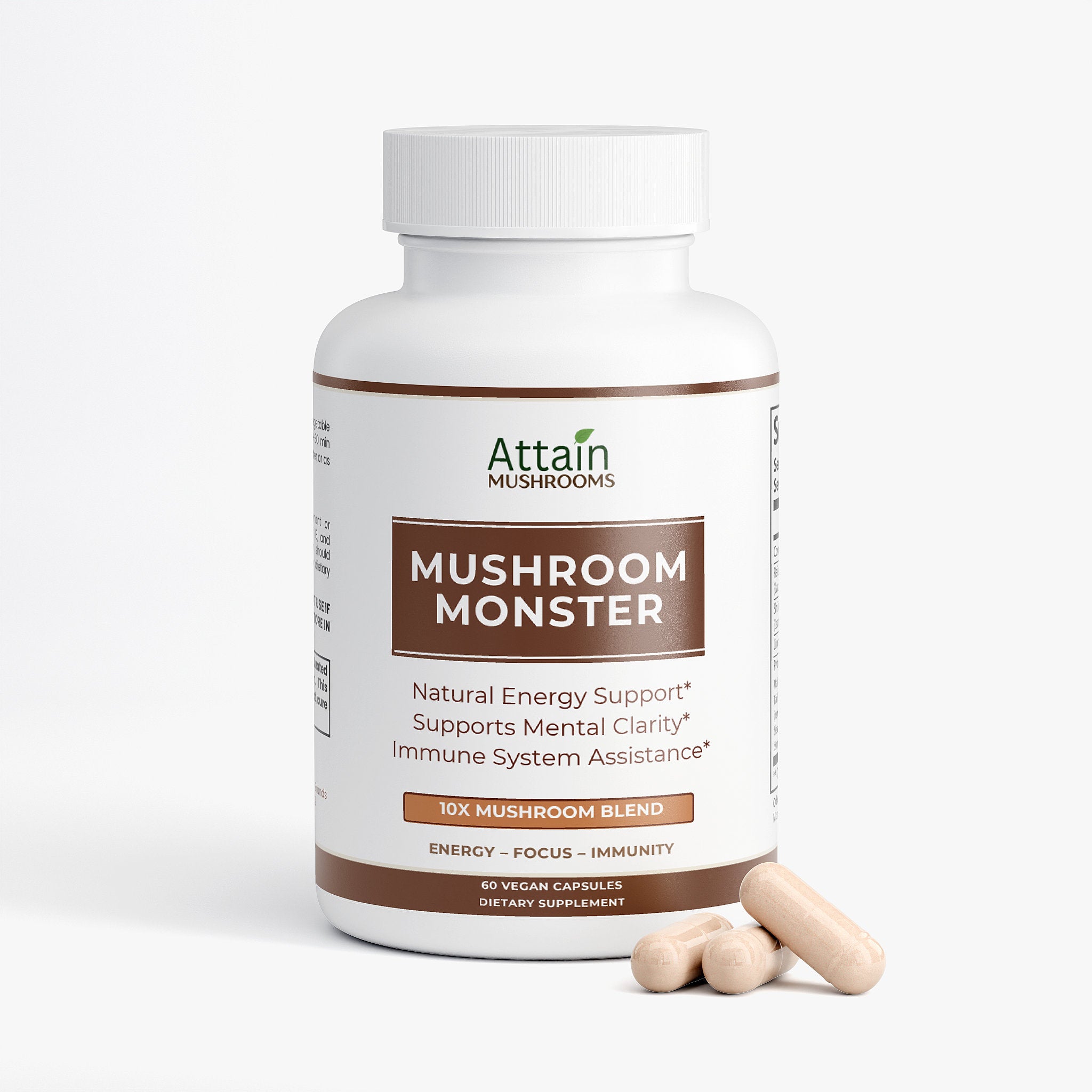 Mushroom Monster 10X Blend — 10 Mushroom Complex