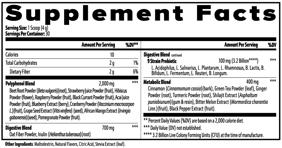 Reds Superfood Powder — Antioxidant Berries & Beets