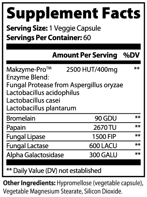 Digestive Enzyme Pro Blend with Probiotics