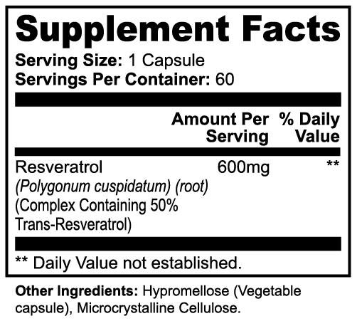 Resveratrol Capsules premium quality supplement | Attain Supplements