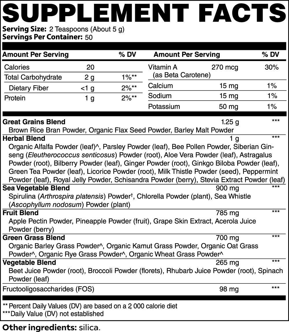 Ultra Cleanse Greens Powder daily wellness supplement | Attain Supplements