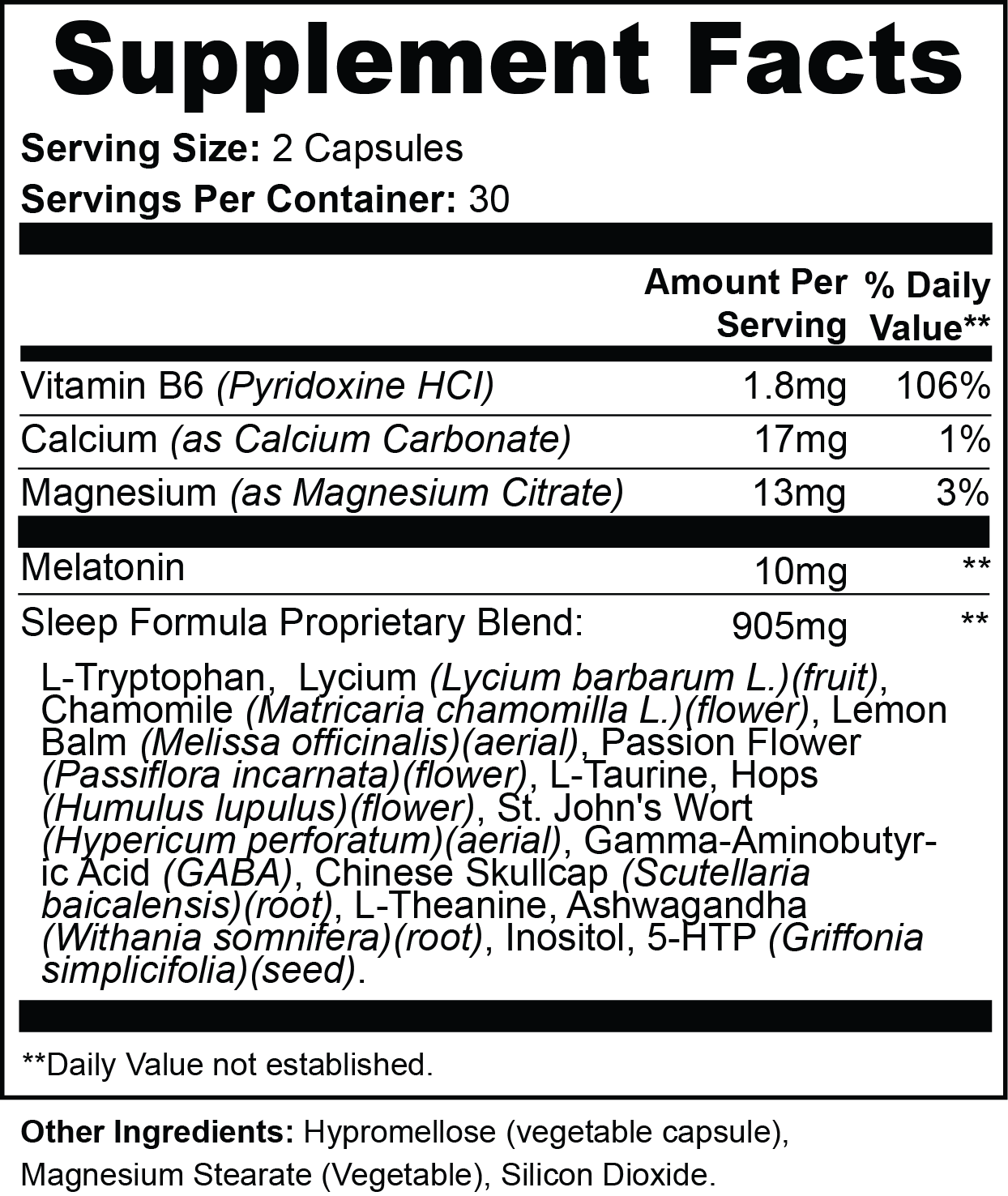 Sleep Magic botanical sleep supplement | Attain Supplements