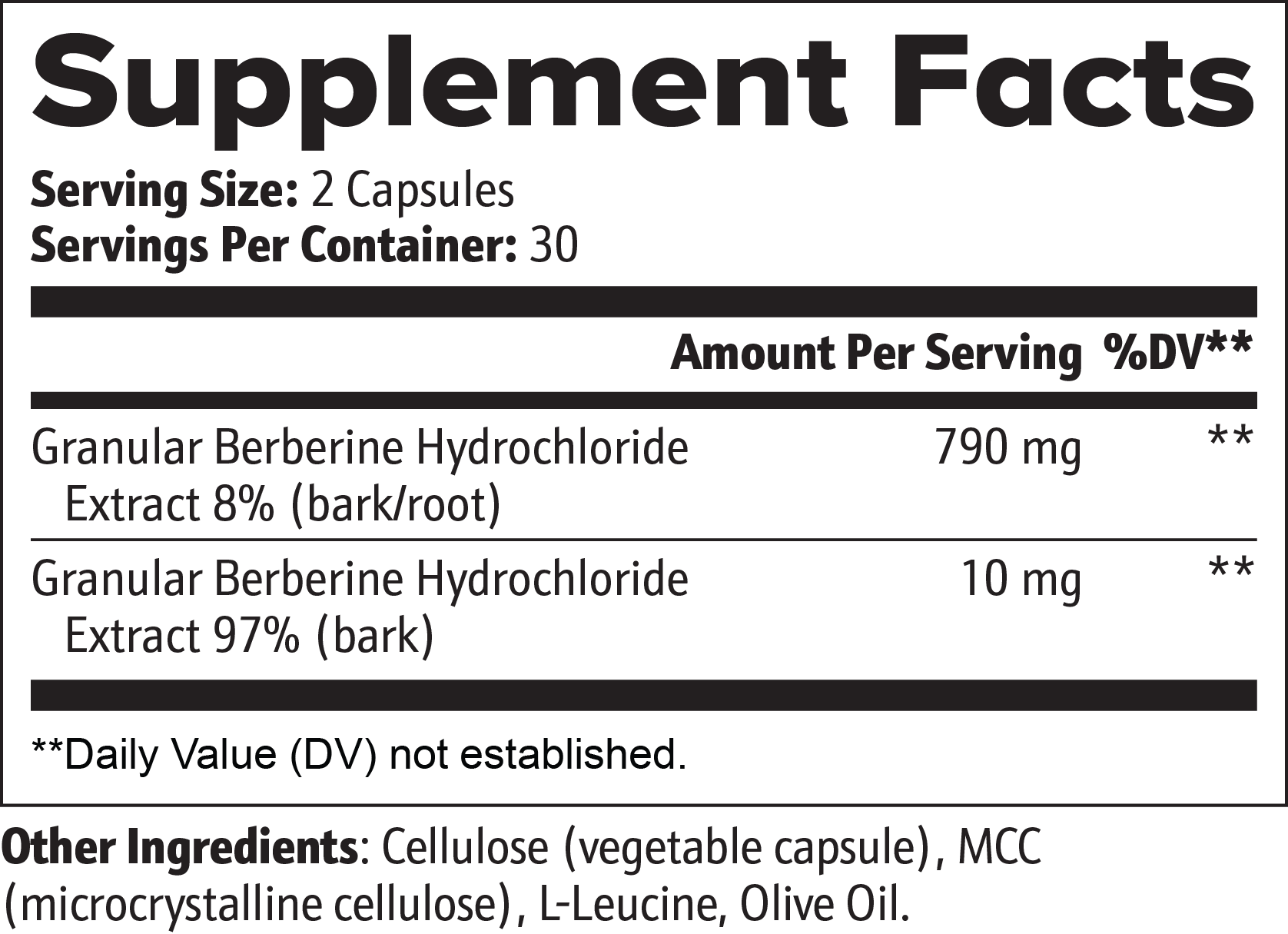 Berberine Capsules metabolic support supplement | Attain Supplements