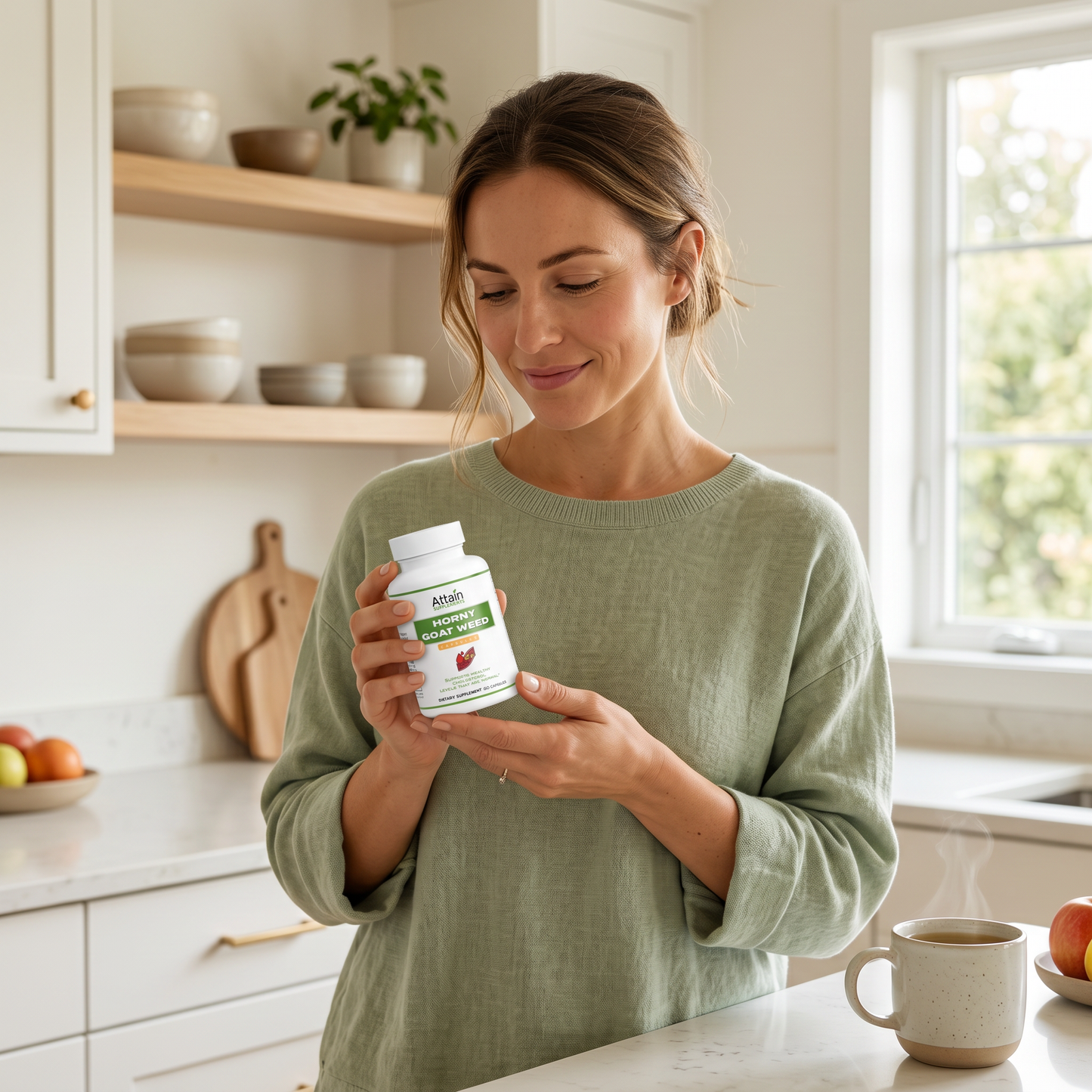 Attain Horny Goat Weed capsules for vitality and energy